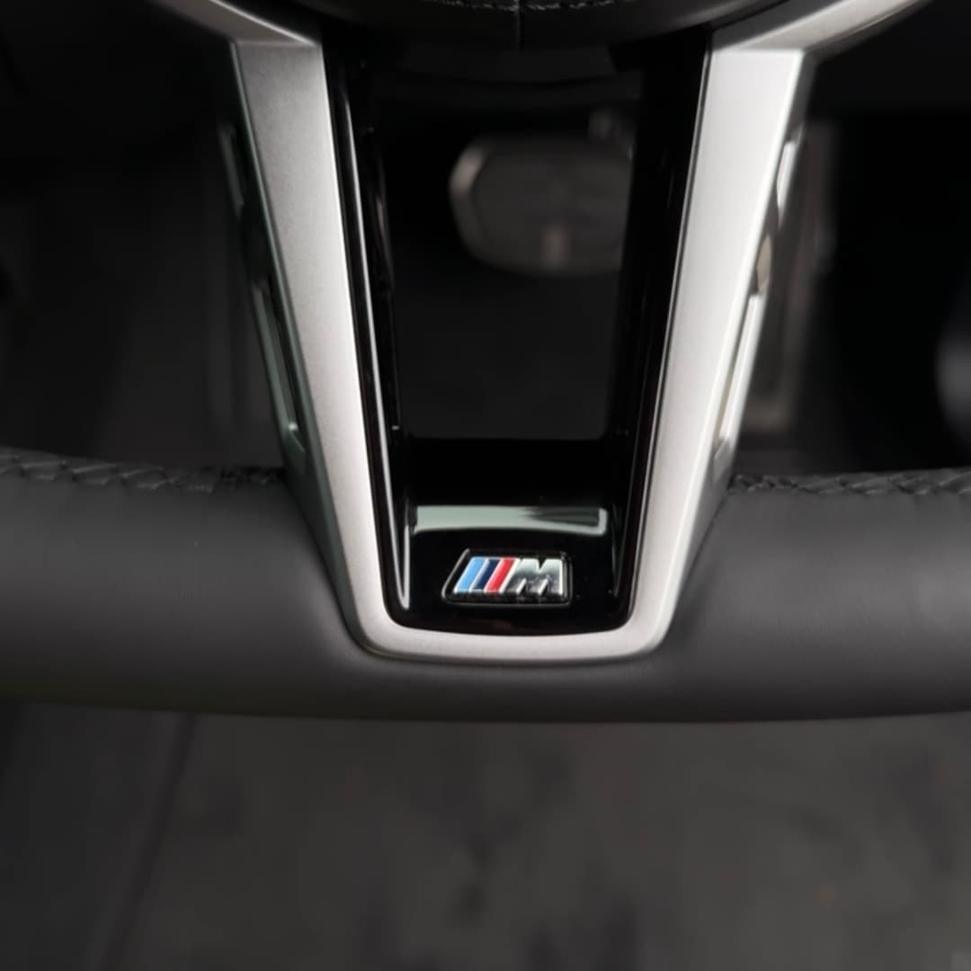 BMW Original CS Steering [Silver Trim] — view 4