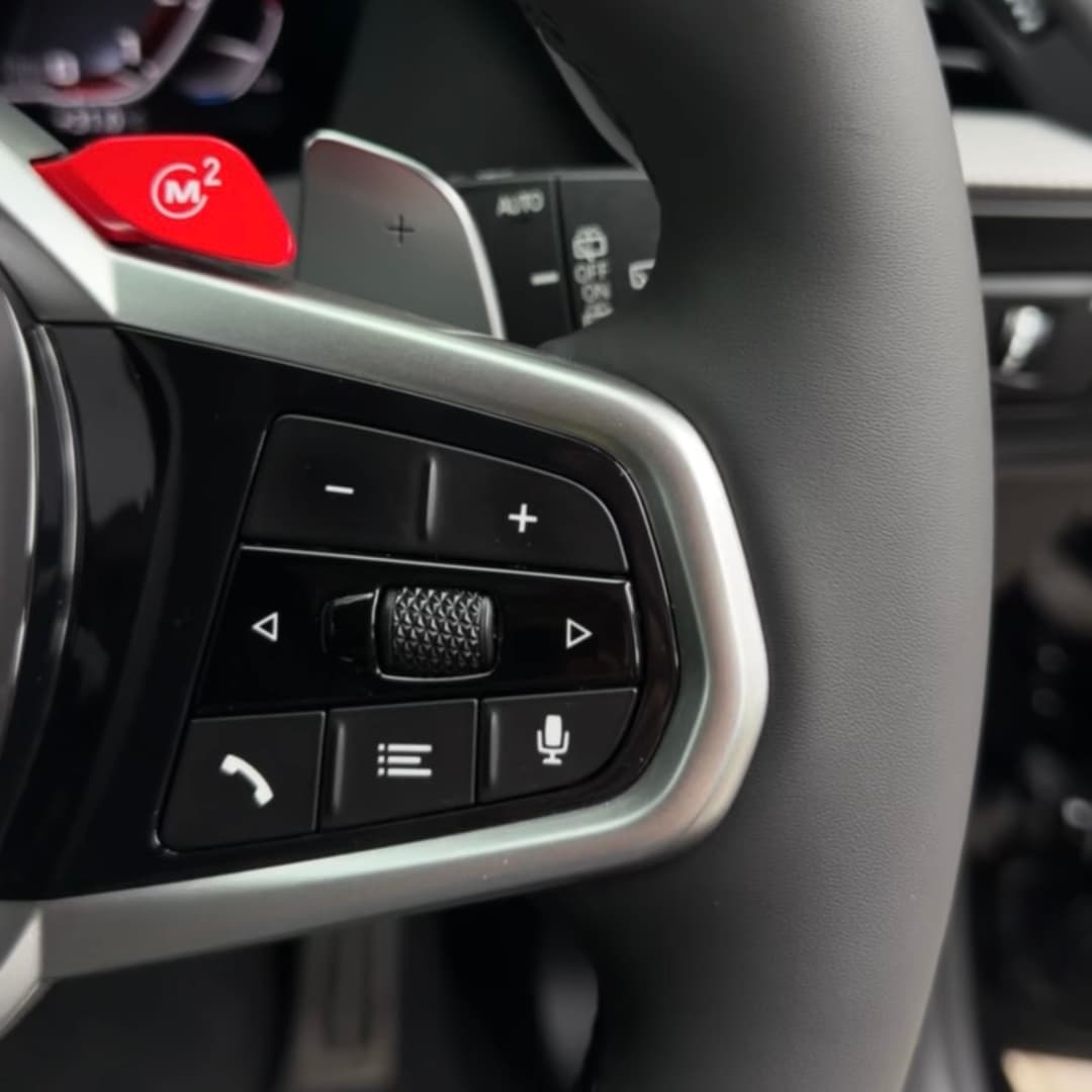 BMW Original CS Steering [Silver Trim] — view 3