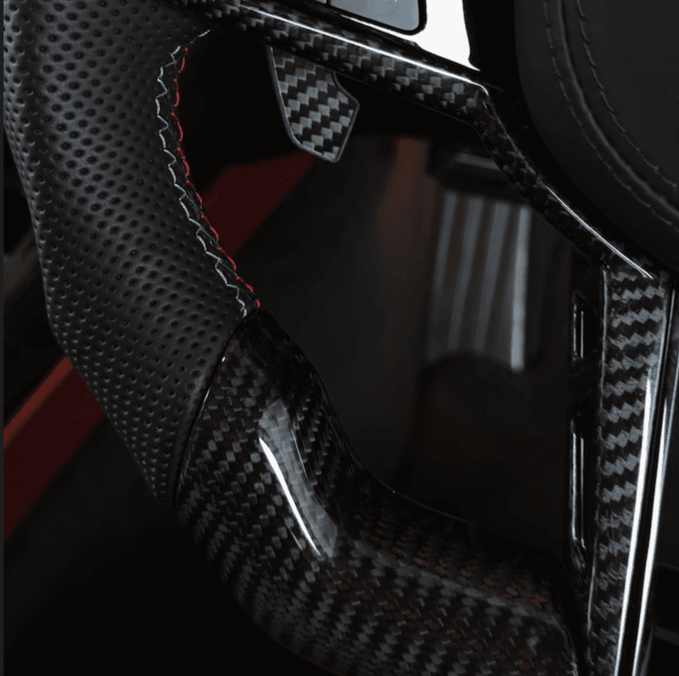 BMW CS Style Full Carbon Steering — view 3