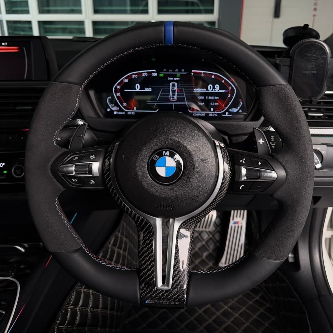 BMW M Performance Alcantara Steering — view 6